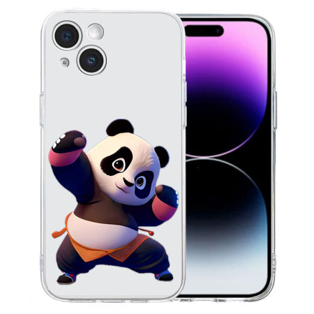 Panda patroon iPhone 15 hoesje