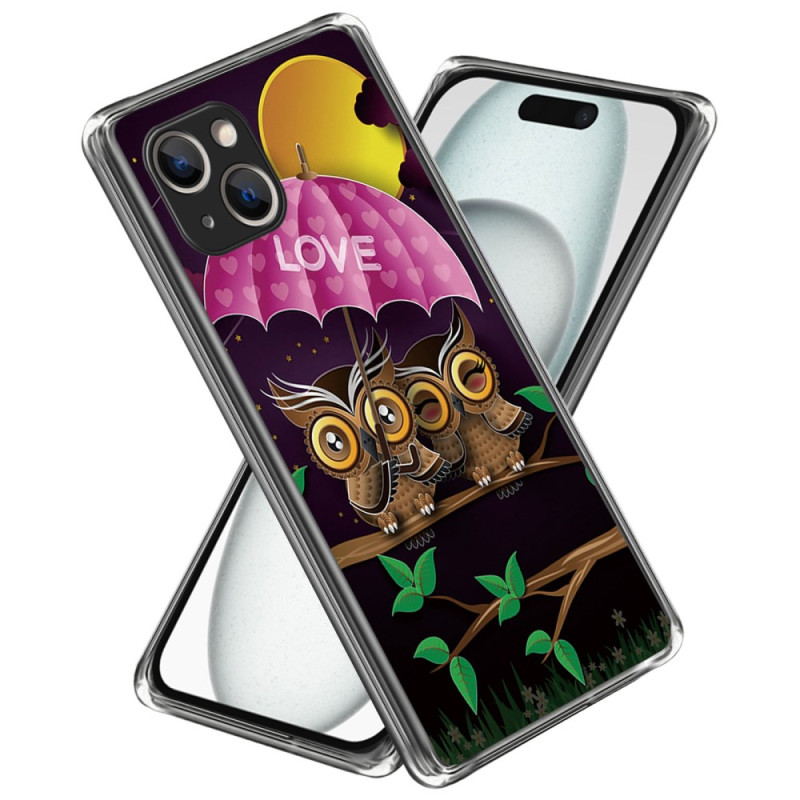 Hoesje iPhone 15 Paar uilen