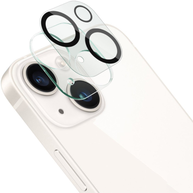 Beschermlens van gehard glas voor iPhone 15 / 15 Plus (zwarte cirkels) IMAK