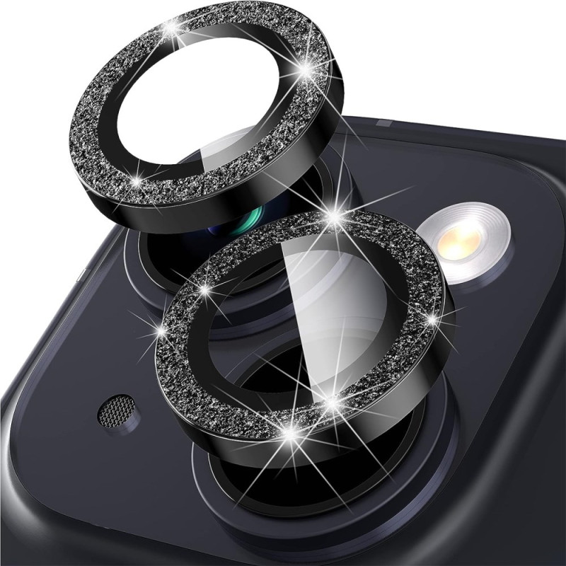 Beschermende lenzen voor telefoon 15 / 15 Plus Strass