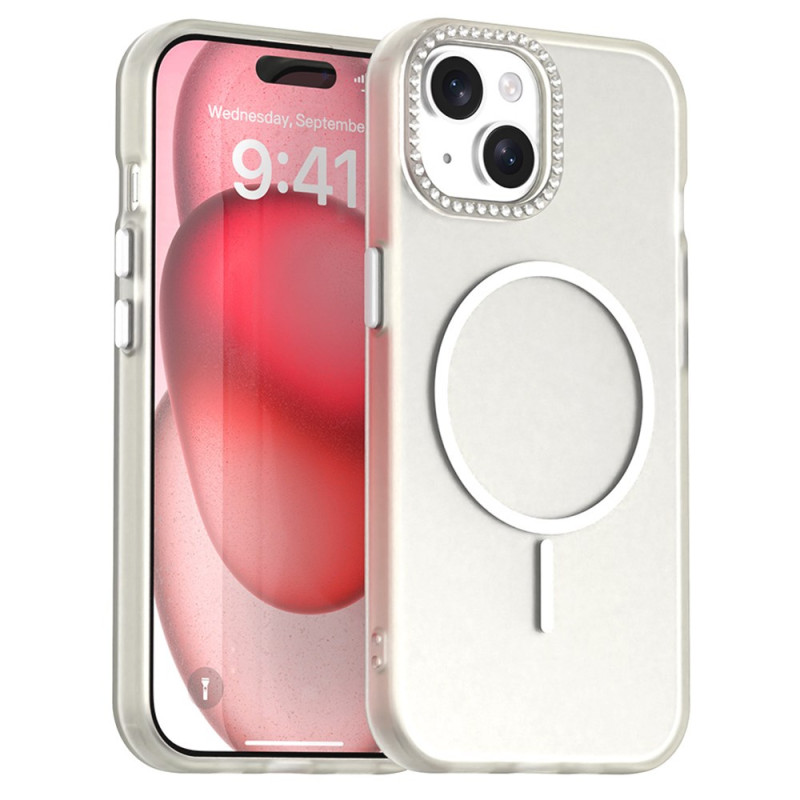 iPhone 15 Plus / 14 Plus Hoesje MagSafe Lensframe Strass