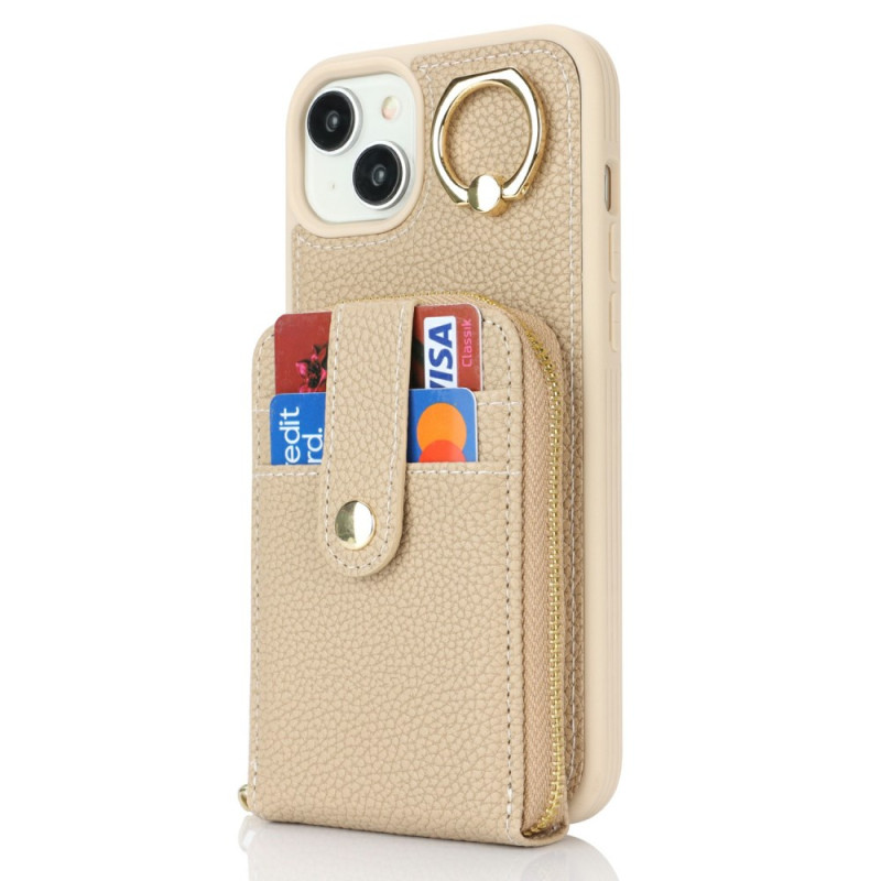Hoesje iPhone 15 Plus / 14 Plus Zakje met rits