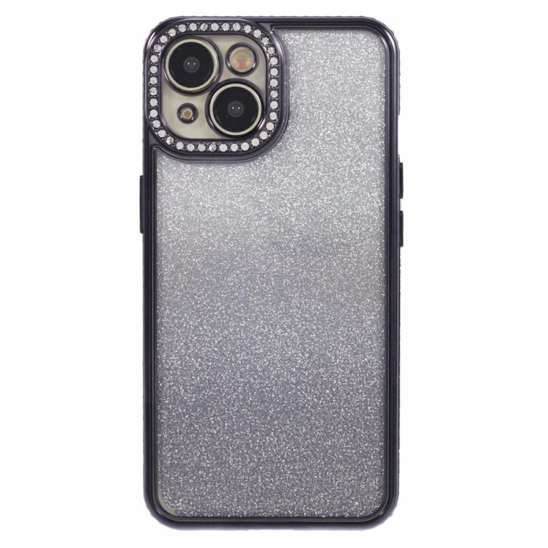 Glossy iPhone 15 Plus hoesje met Strass