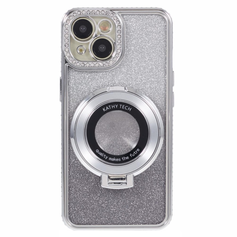 iPhone 15 Plus glanzend hoesje met standaard