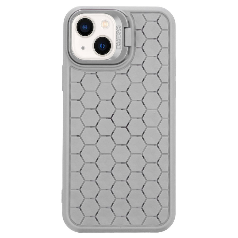 iPhone 15 Plus Honingraat design behuizing met standaard