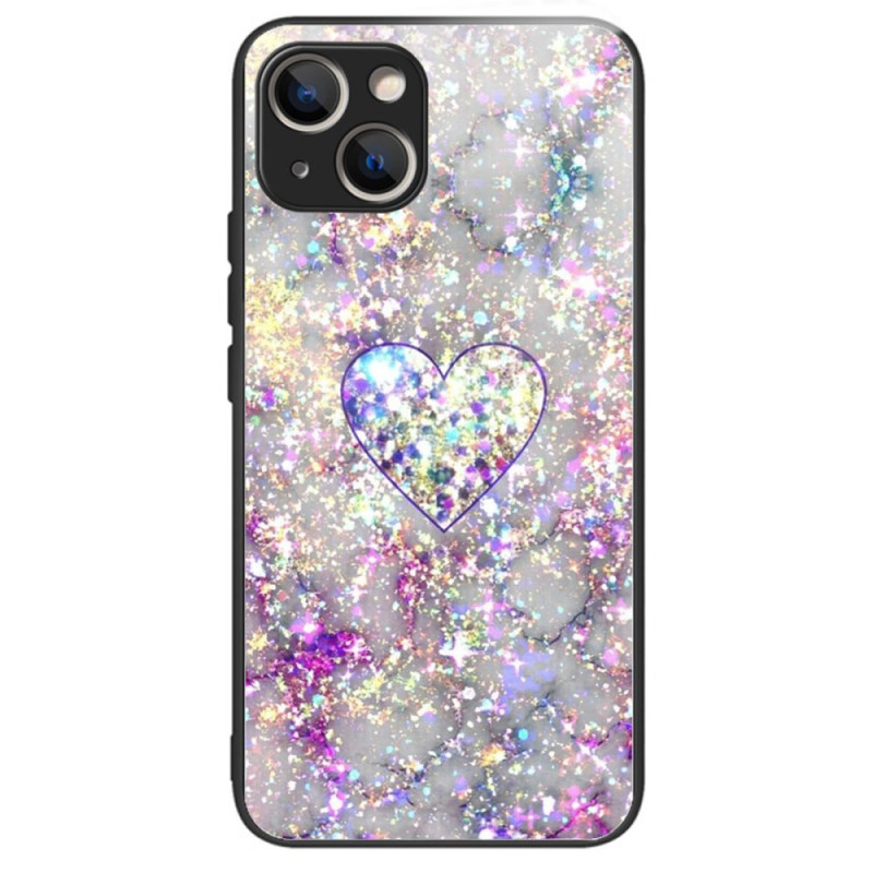 Telefoon 15 Plus Gehard Glas Glanzend Hartje Hoesje