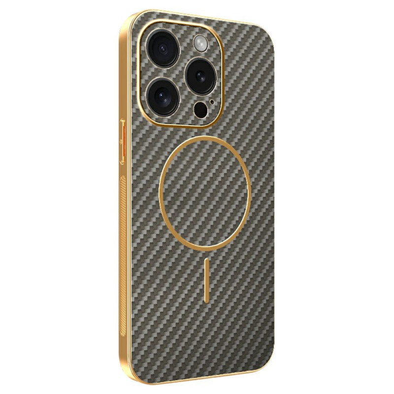 iPhone 15 Pro-behuizing met koolstofvezelstructuur