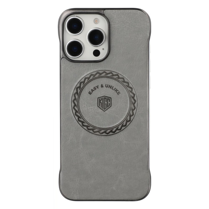 iPhone 15 Pro hoesje MagSafe Lederen effect metallic afwerking