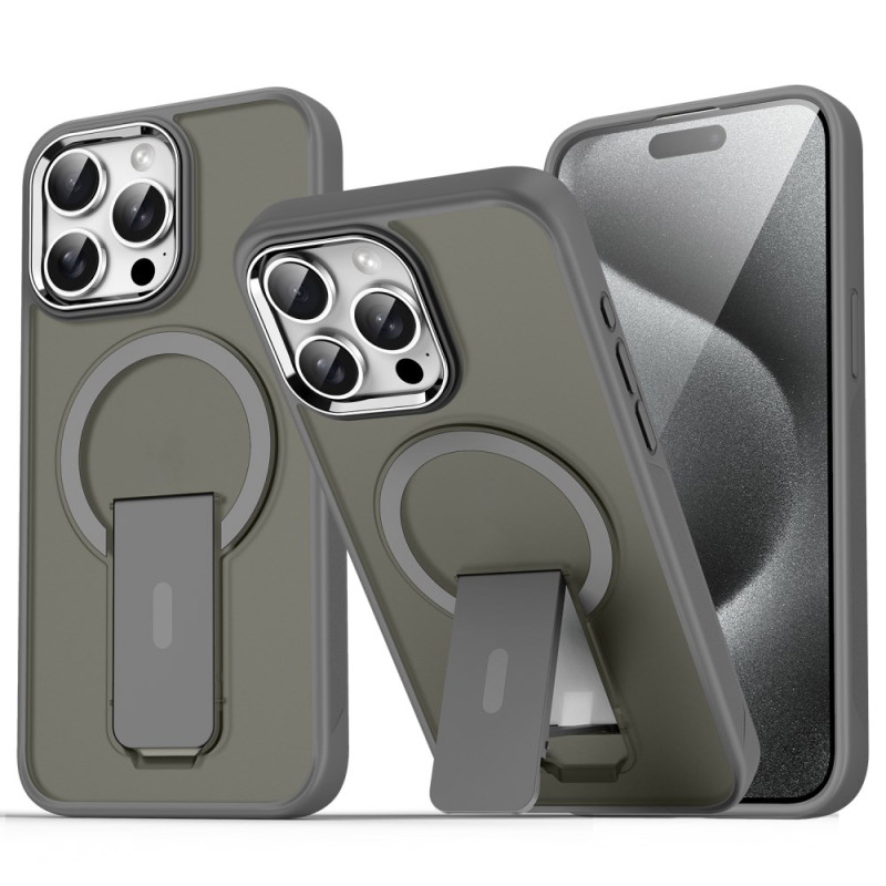 Robuuste MagSafe iPhone 15 Pro-behuizing met standaard