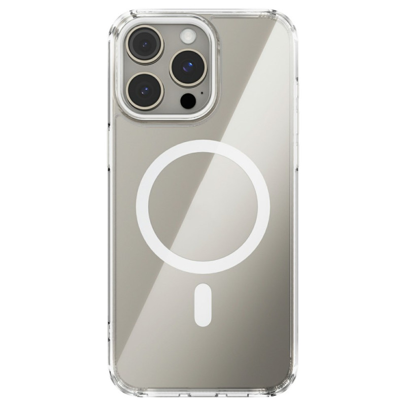 Hoesje iPhone 15 Pro Max MagSafe Transparant Anti-Jaunissement