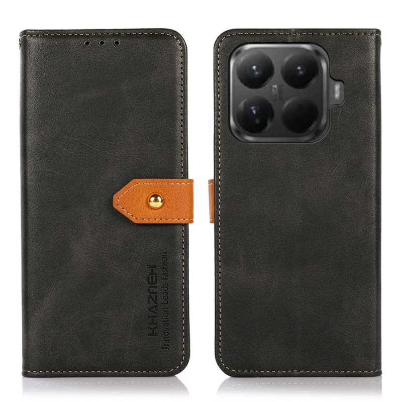 Xiaomi 15T Pro Gouden Knop Hoesje KHAZNEH