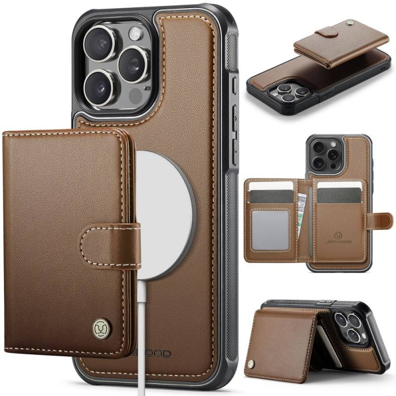 Hoesje iPhone 15 Pro Max Kaart Etui JEEHOOD