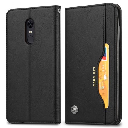 Flip Cover OnePlus 6T kunstlederen kaarthoes