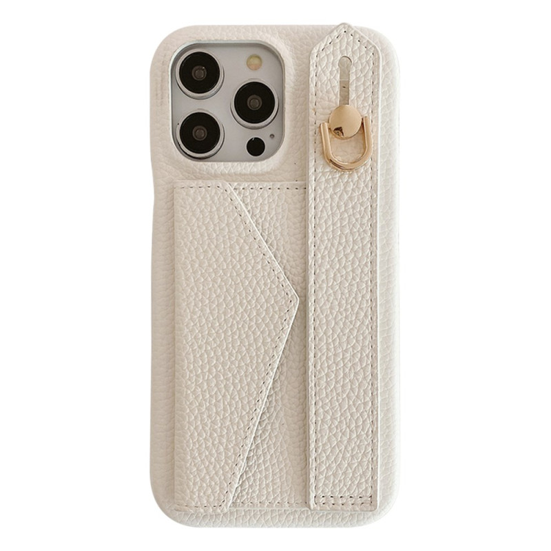 Hoesje iPhone 15 Pro Max 5 Kaarthouder en riem