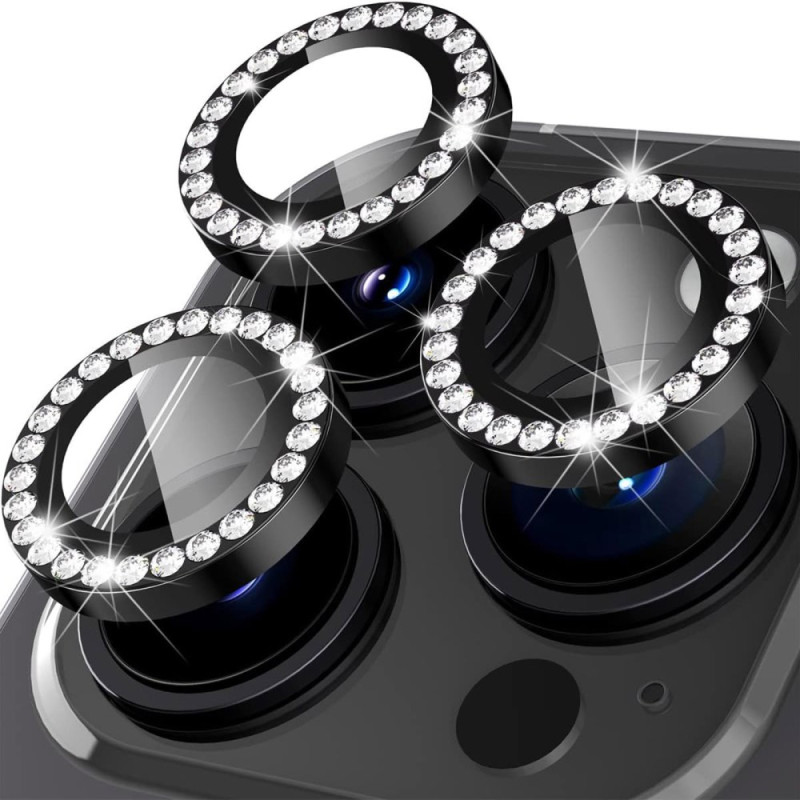 Lensbeschermer Ringen iPhone 15 Pro / 15 Pro Max Strass