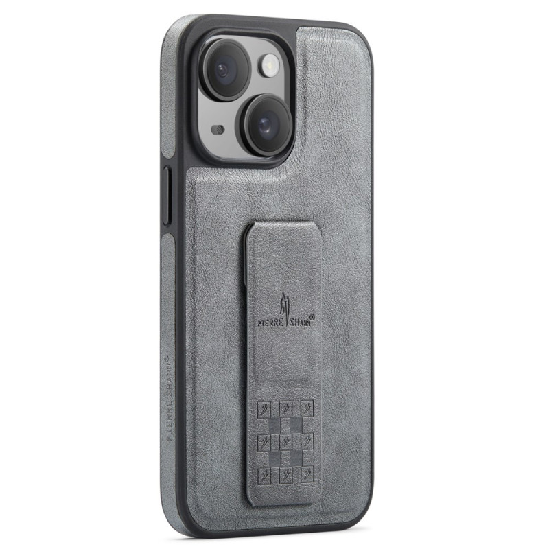 Leren iPhone 14 hoesje met standaard