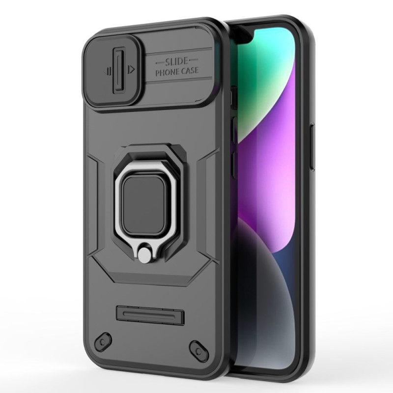 iPhone 14 Ring Bestendig Hoesje met Oblectif Beschermer