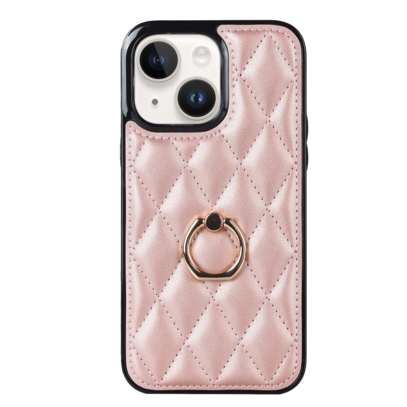 Gewatteerd iPhone 14 hoesje met steunring