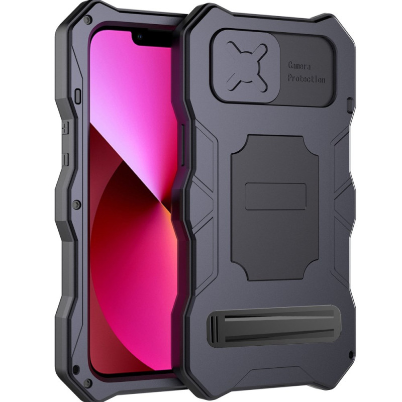 iPhone 14 Schokbestendig hoesje met steun en lensbescherming