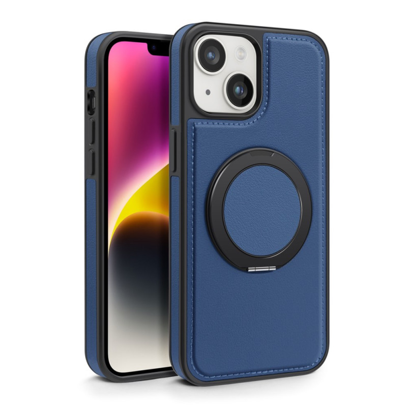 iPhone 14 Plus MagSafe hoesje met lederlook RING-ondersteuning