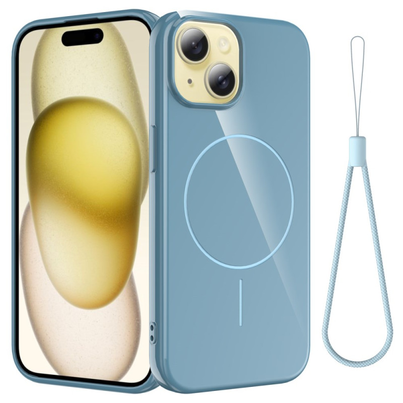 iPhone 14 Magsafe Silicone hoesje met sleutelkoord