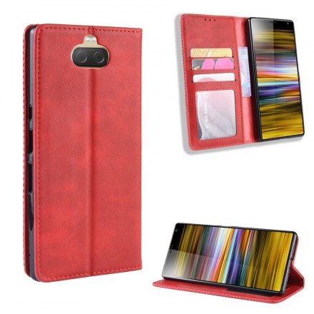 Sony Xperia 10 kunstleer Flip Cover Plain Sony Xperia 10 kunstleer Flip Cover Plain