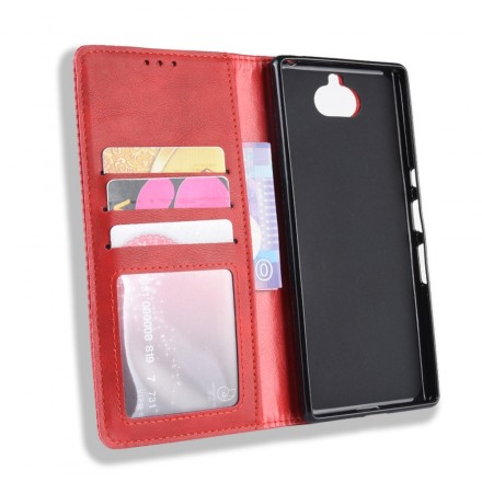 Sony Xperia 10 kunstleer Flip Cover Plain Sony Xperia 10 kunstleer Flip Cover Plain