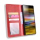 Sony Xperia 10 kunstleer Flip Cover Plain Sony Xperia 10 kunstleer Flip Cover Plain