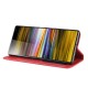 Sony Xperia 10 kunstleer Flip Cover Plain Sony Xperia 10 kunstleer Flip Cover Plain