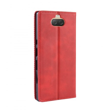 Sony Xperia 10 kunstleer Flip Cover Plain Sony Xperia 10 kunstleer Flip Cover Plain
