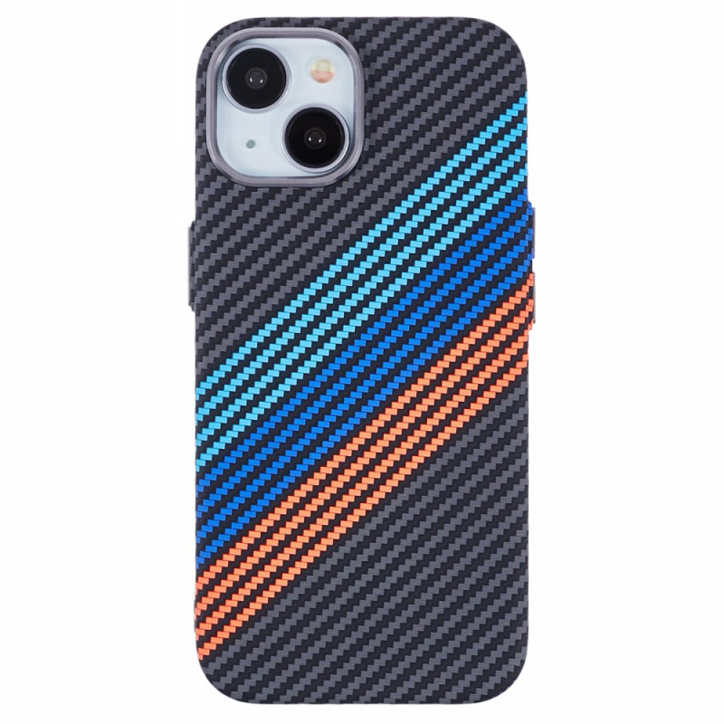 Hoesje iPhone 14 MagSafe Koolstofvezelpatroon