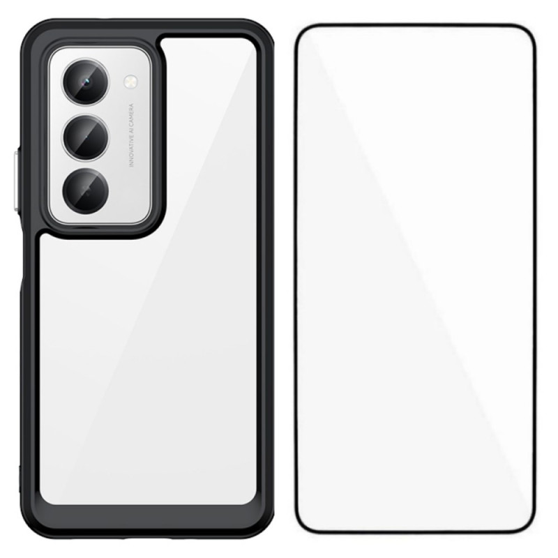 Xiaomi Redmi 15 4G / 5G Hybride Hoesje met Schermbeschermer