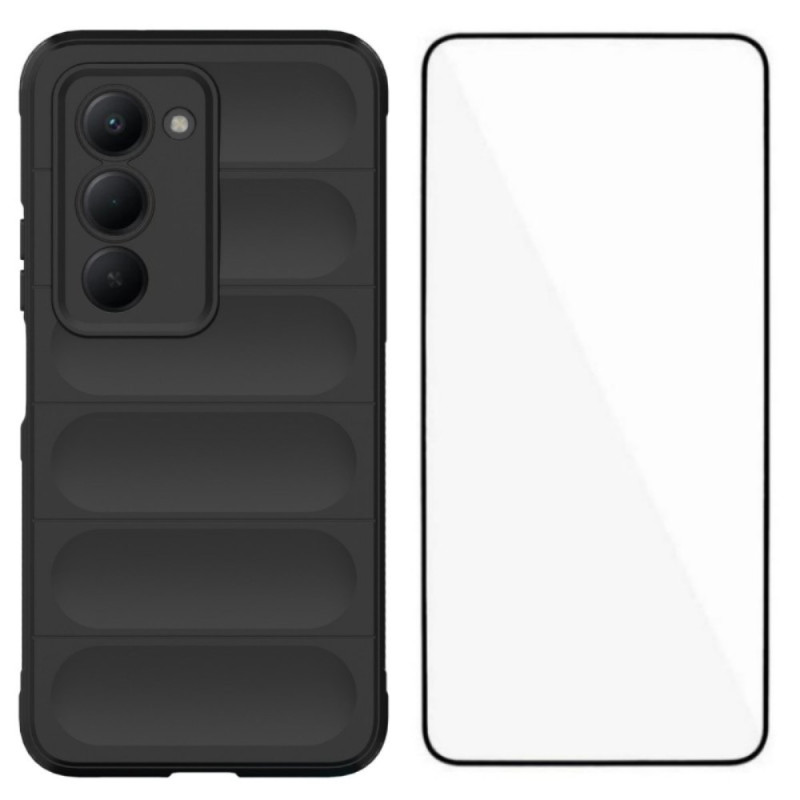 Xiaomi Redmi 15 4G / 5G antislip hoesje met screenprotector
