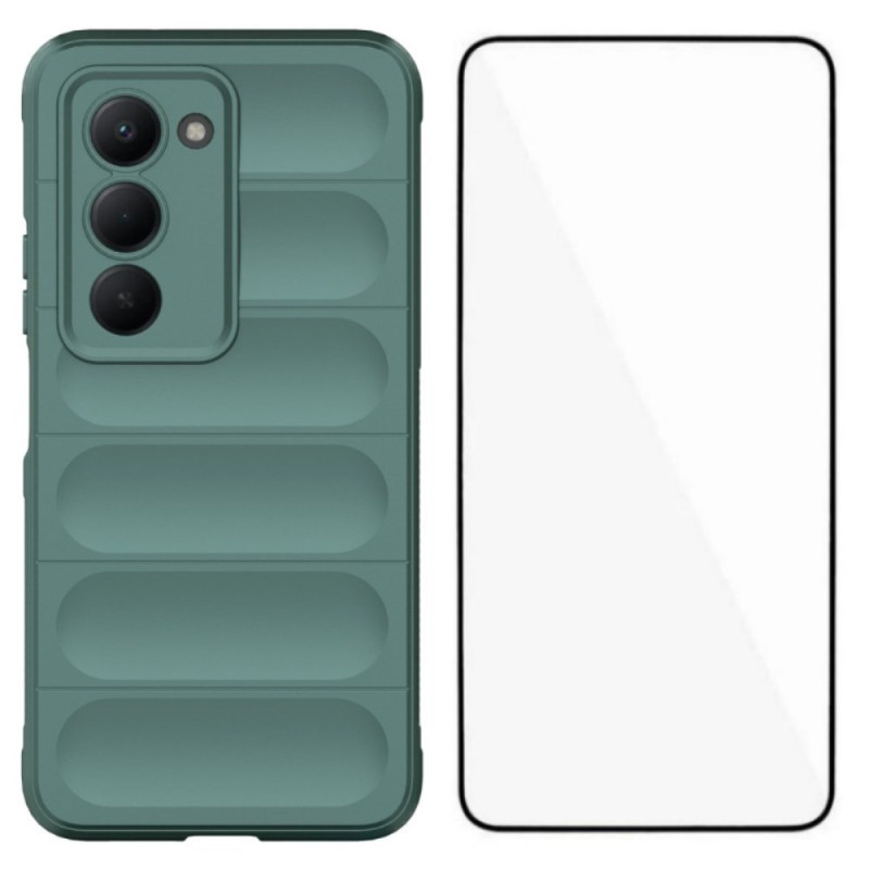 Xiaomi Redmi 15 4G / 5G antislip hoesje met screenprotector