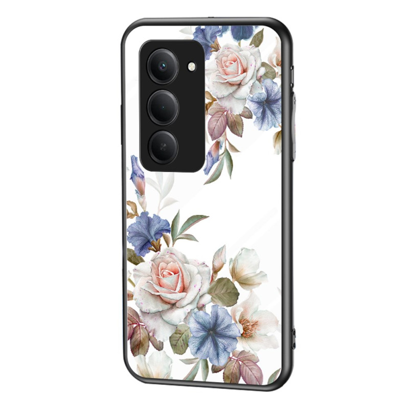 Xiaomi Redmi 15 4G Geval van gehard glas Floral
