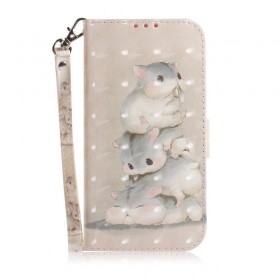 Sony Xperia 10 Hamsters Koord Hoesje