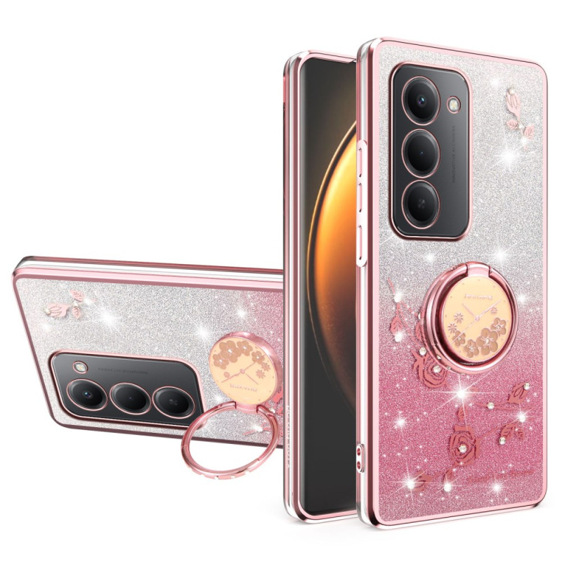 Xiaomi Redmi 15 4G Strass hoesje en standaard KADEM