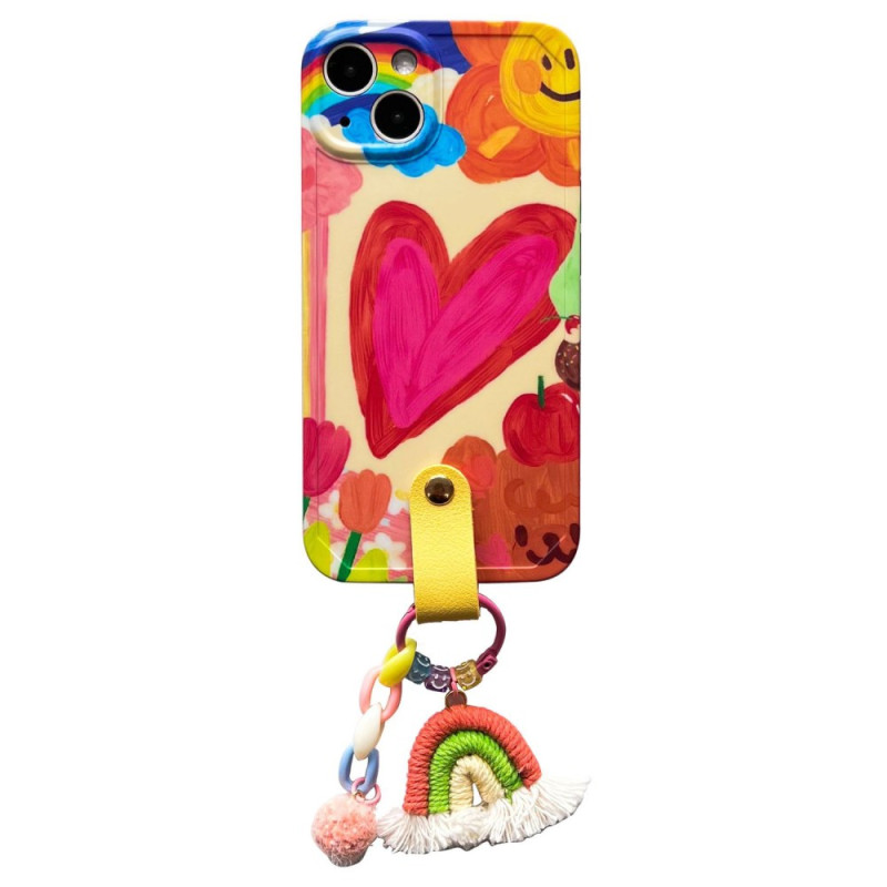 iPhone 13 Hart hoesje met schouderriem