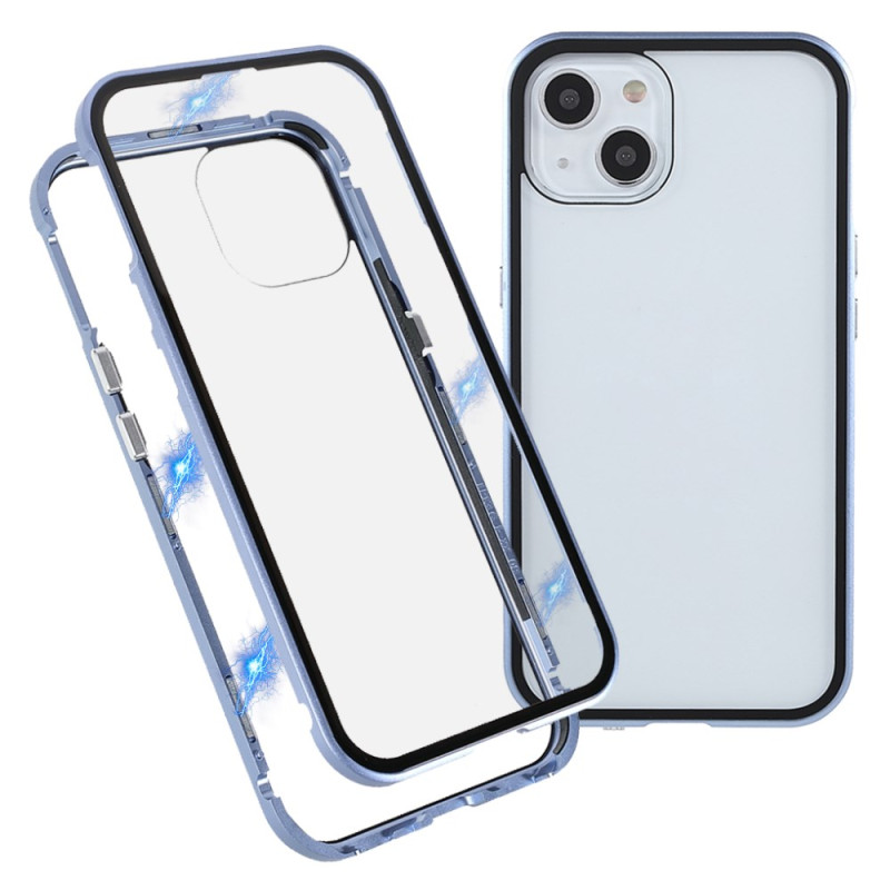 iPhone 13 Gehard glas en metalen hoesje