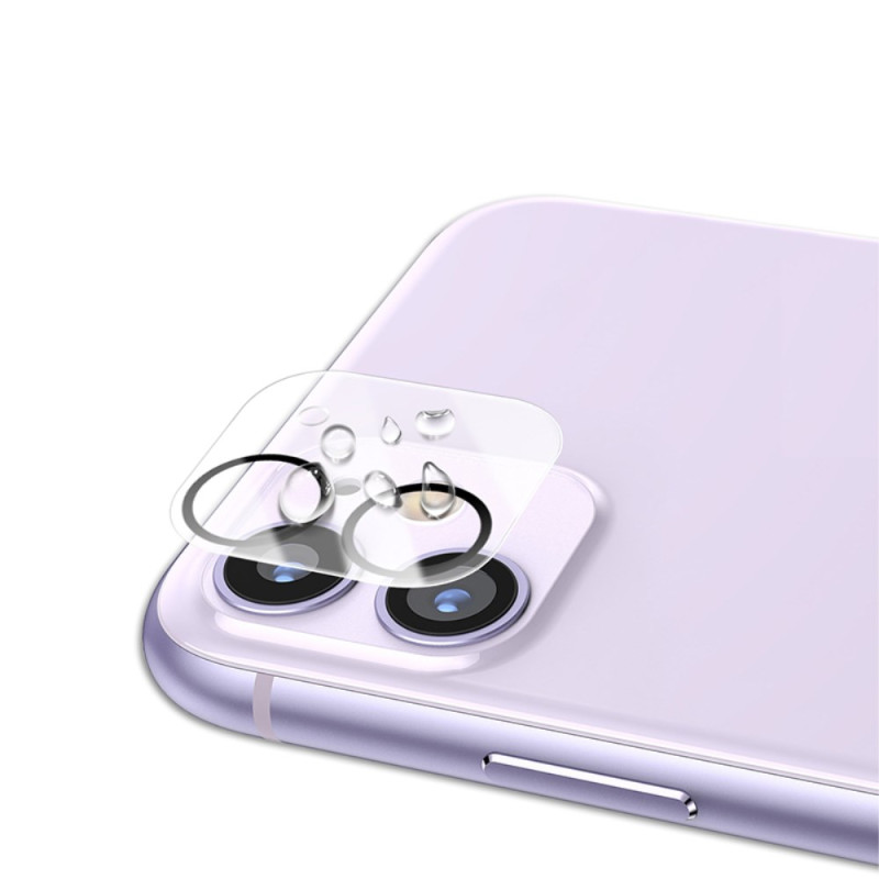 iPhone 11 Beschermlens van gehard glas (zwarte cirkels)
