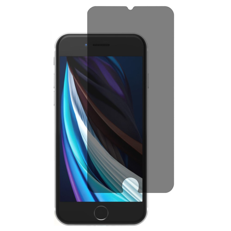 Anti-Spion Gehard Glas Bescherming voor iPhone SE 3 / SE 2 Scherm