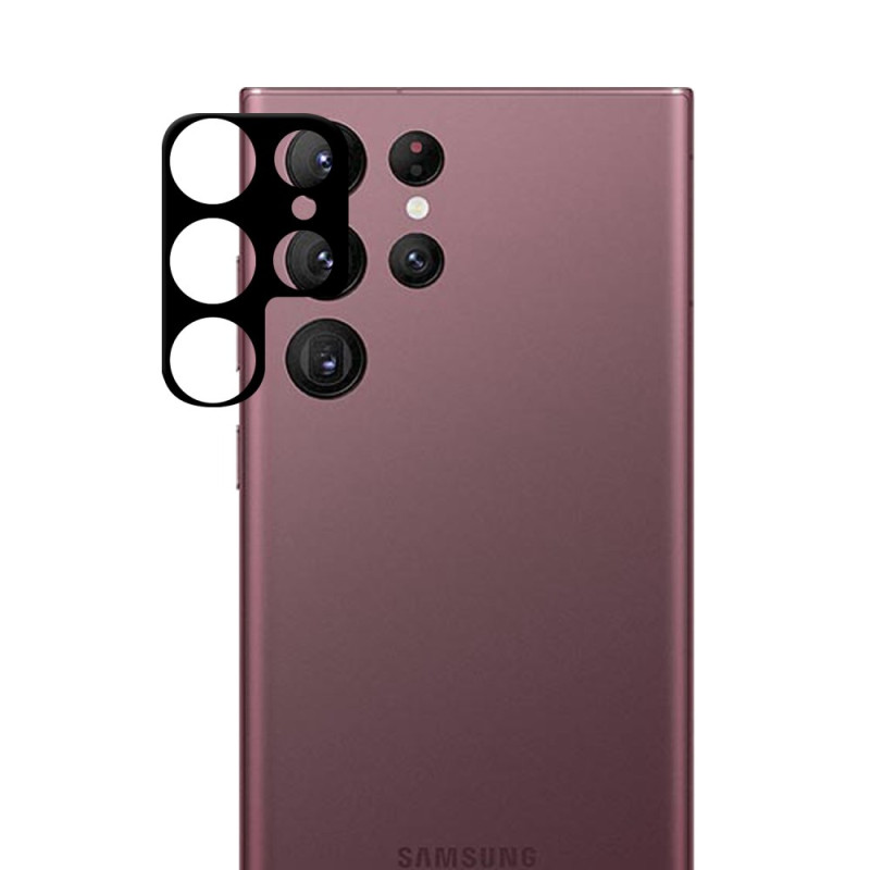 Beschermlens van gehard glas voor Samsung Galaxy S22 Ultra 5G (zwarte versie)