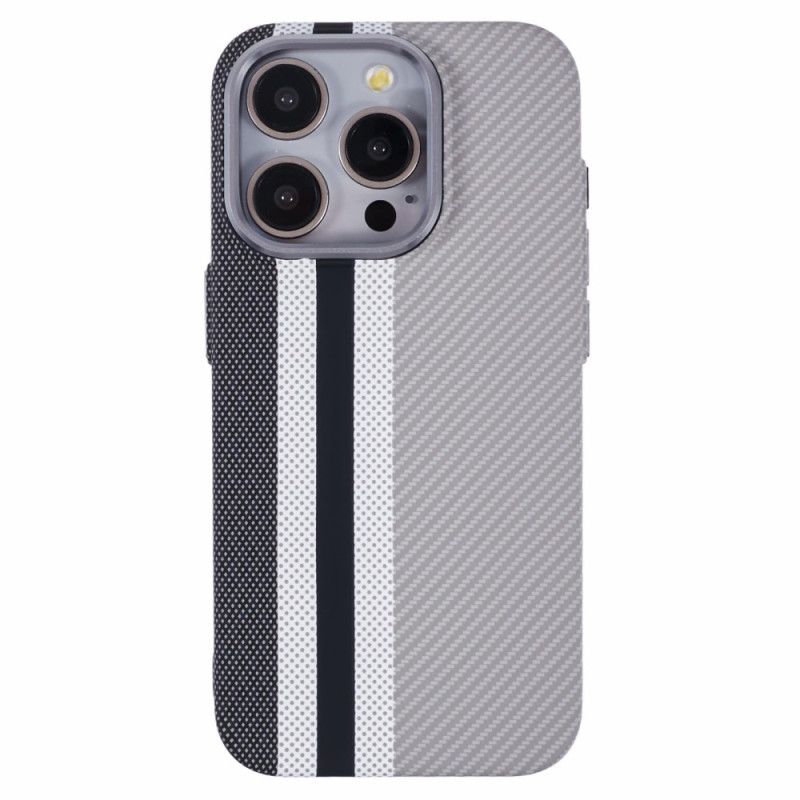 Coque iPhone 12 / 12 Pro MagSafe Texture Fibre de Carbone