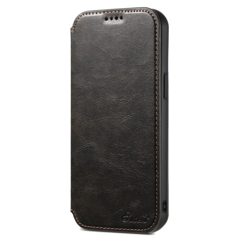 Flip cover iPhone 12 / 12 Pro MagSafe kunstleer