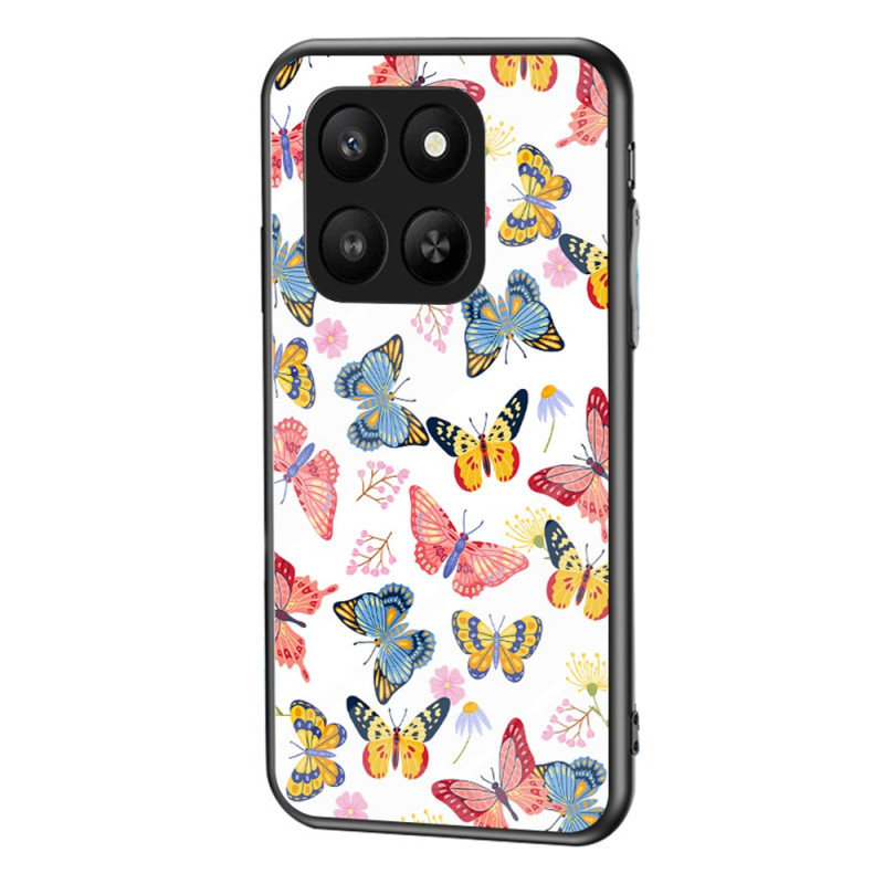 Honor 400 Smart 5G Gehard glazen behuizing Vlinders