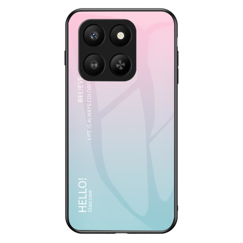 Honor 400 Smart 5G Geval van gehard glas Hallo