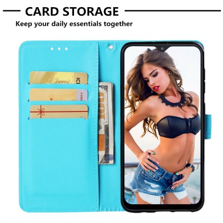 Samsung Galaxy A30 Miss Owl Lanyard Hoesje