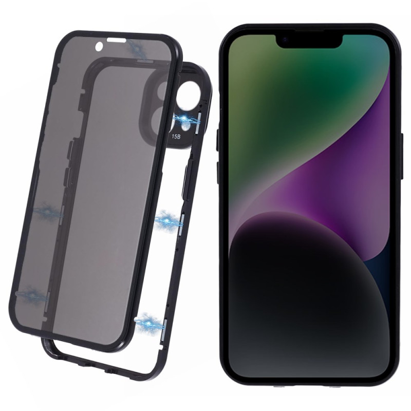 iPhone 14 Plus magnetisch hoesje met anti-spion screenprotector
