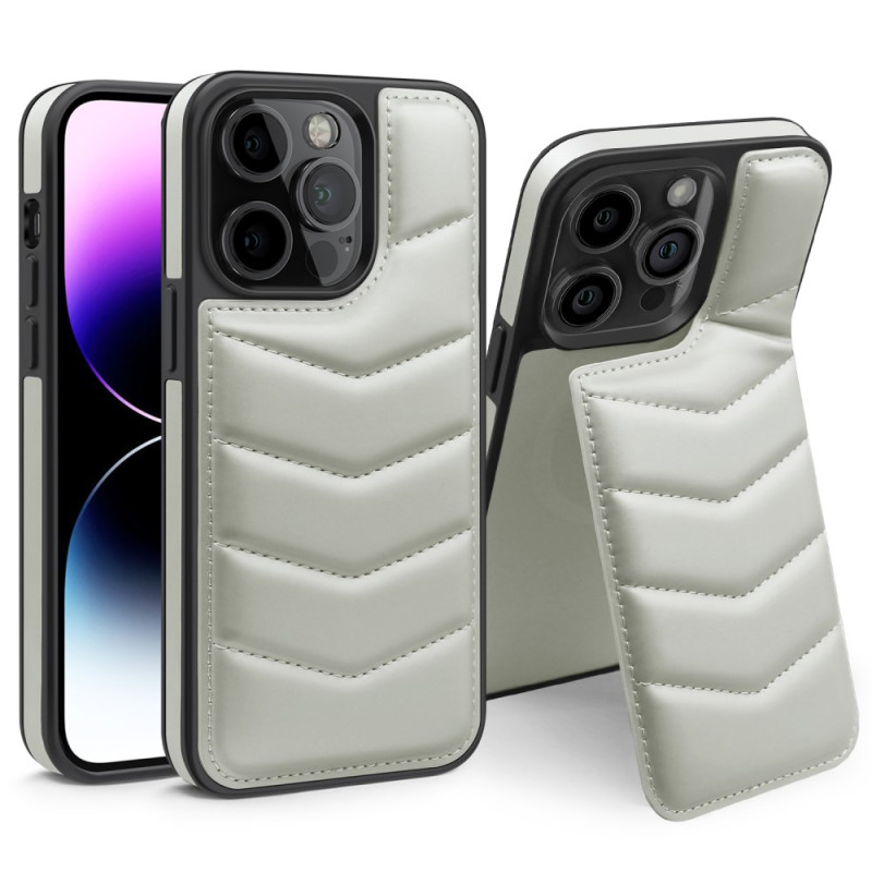 Coque iPhone 14 Pro MagSafe Porte-Cartes Design Doudoune