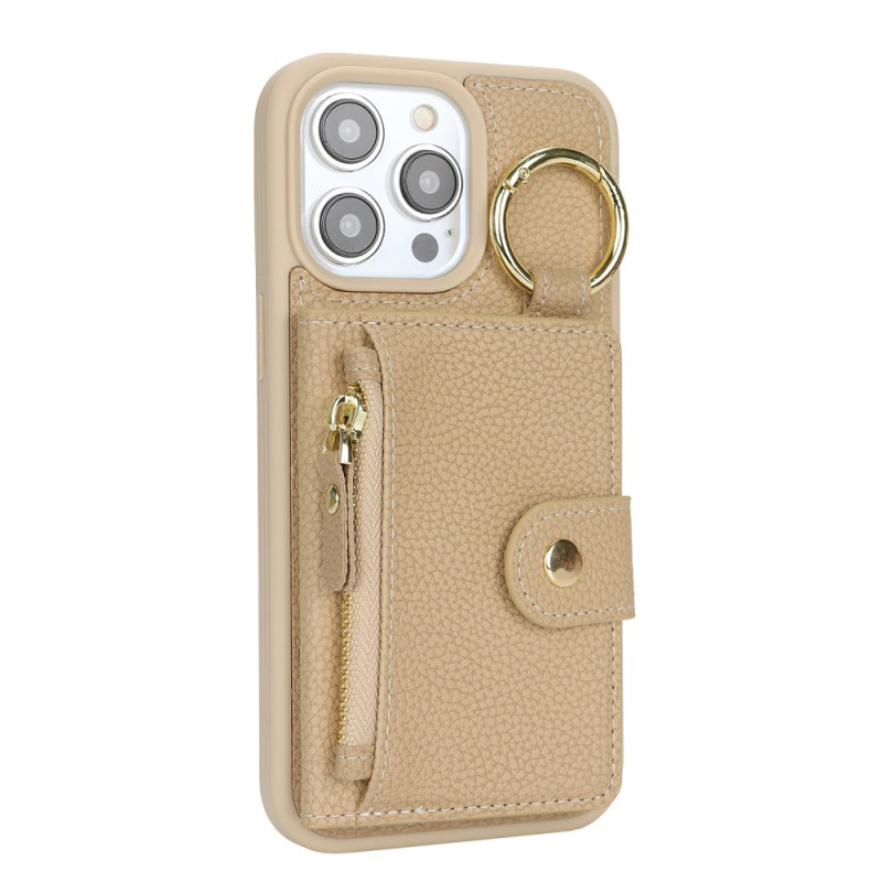 Hoesje iPhone 14 Pro Max Portemonnee en Ring